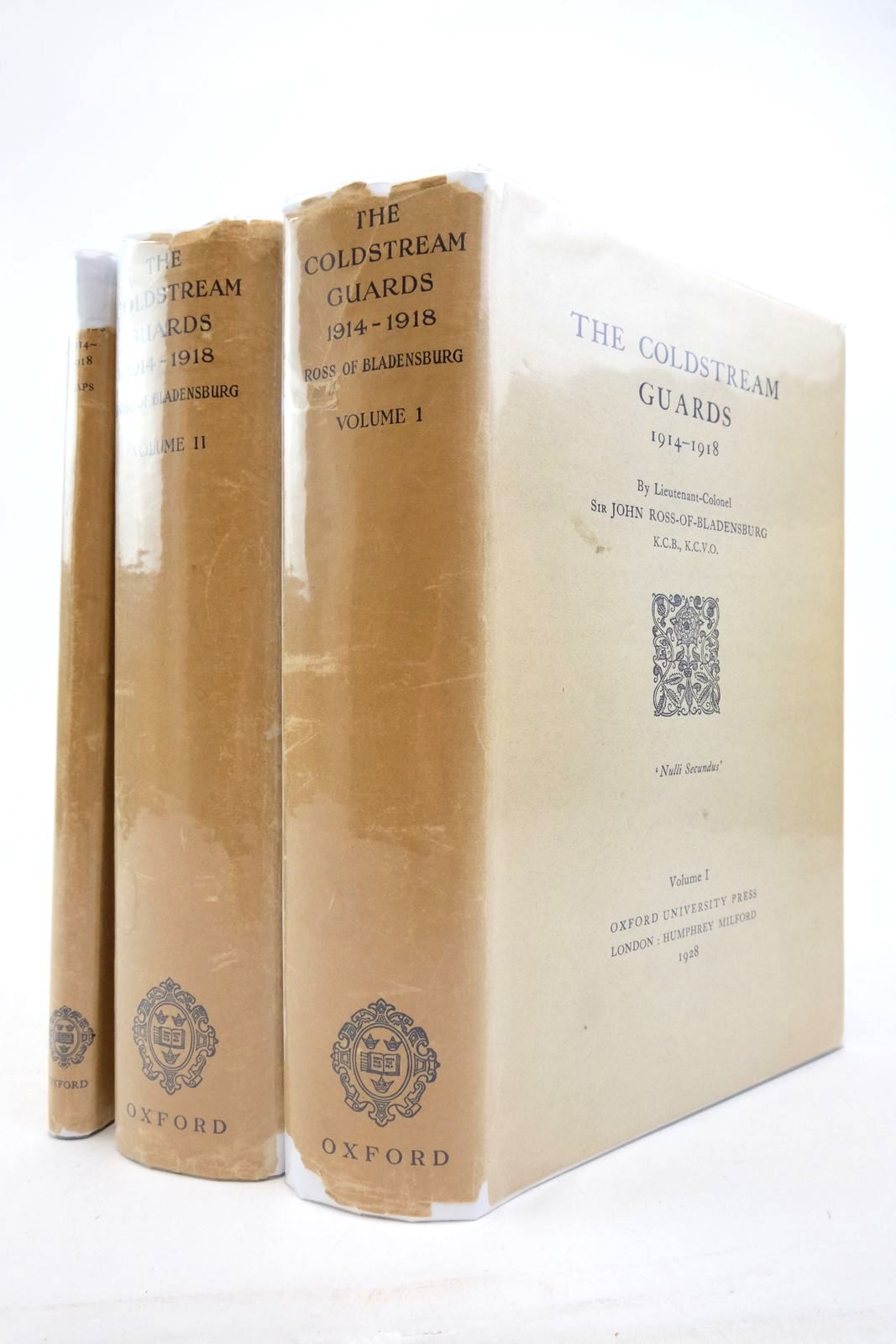Cover of THE COLDSTREAM GUARDS 1914-1918 (3 VOLUMES) by John Ross-Of-Bladensburg
