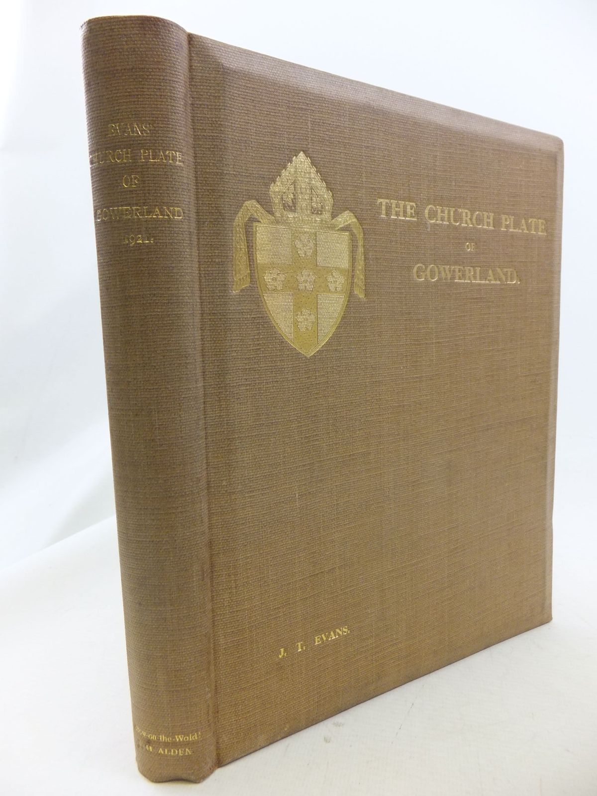 Cover of THE CHURCH PLATE OF GOWERLAND by John Thomas Evans