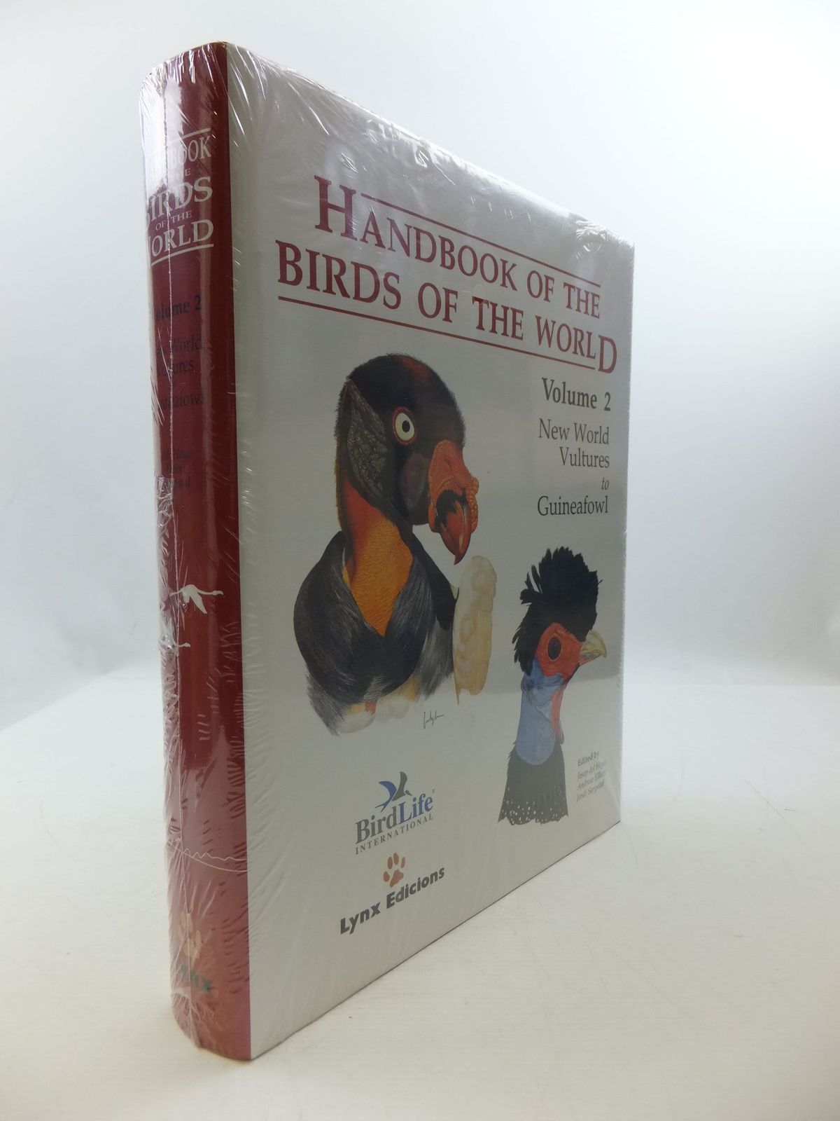 Cover of HANDBOOK OF THE BIRDS OF THE WORLD VOLUME 2: NEW WORLD VULTURES TO GUINEAFOWL by Josep Del Hoyo; Andrew Elliott; Jordi Sargatal;  et al