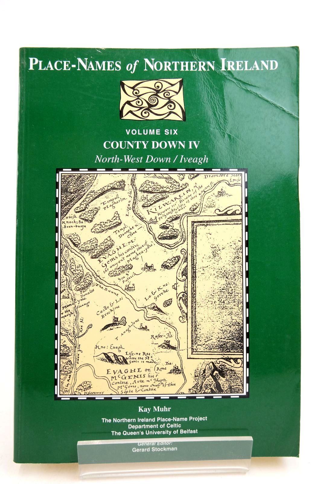 Cover of PLACE-NAMES OF NORTHERN IRELAND VOLUME SIX: COUNTY DOWN IV NORTH-WEST DOWN / IVEAGH by Kay Muhr; Gerard Stockman