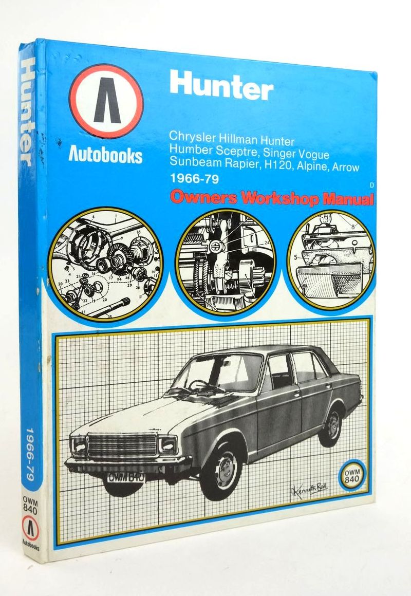 Cover of CHRYSLER HILLMAN HUNTER 1966-79 AUTOBOOK by Kenneth Ball
