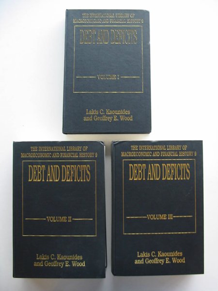 Cover of DEBT AND DEFICITS by Lakis C. Kaounides; Geoffrey E. Wood