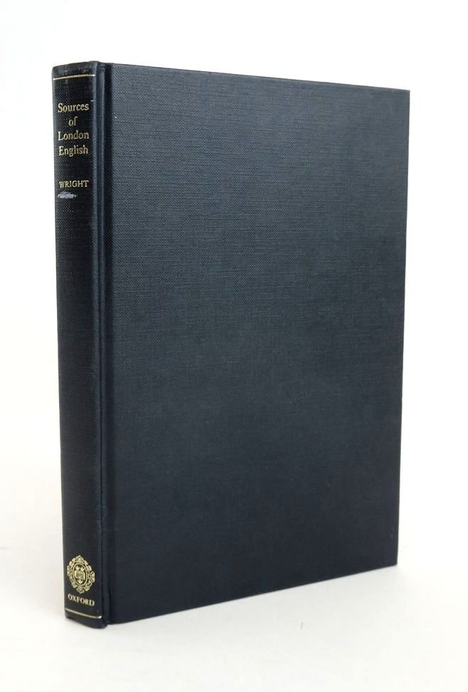 Cover of SOURCES OF LONDON ENGLISH: MEDIEVAL THAMES VOCABULARY by Laura Wright