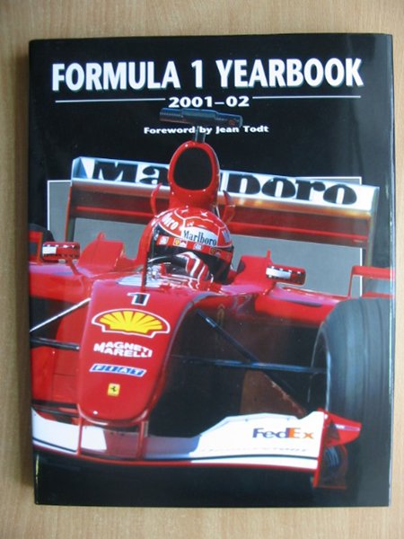 Cover of FORMULA 1 YEARBOOK 2001-02 by Luc Domenjoz