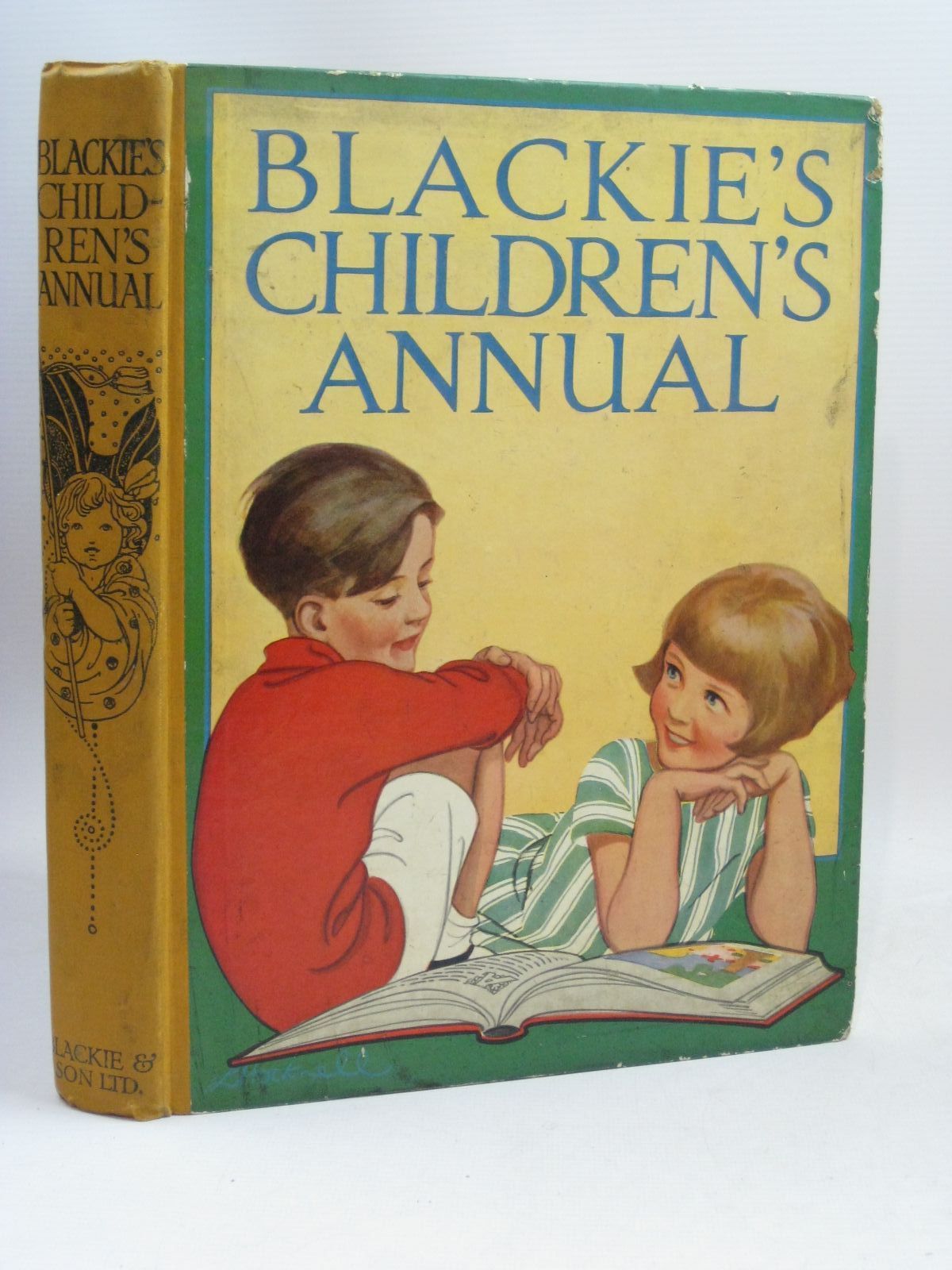Cover of BLACKIE'S CHILDREN'S ANNUAL 23RD YEAR by Madeline Barnes; Will H. Ogilvie; Jessie Pope; Evelyn Smith;  et al