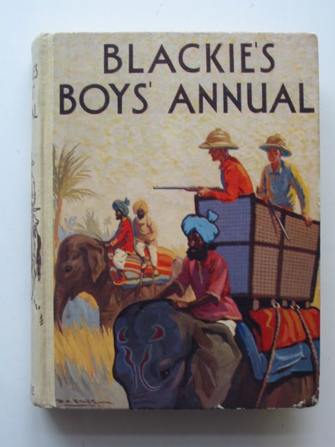 Cover of BLACKIE'S BOYS' ANNUAL by Major J.T. Gorman; Percy F. Westerman;  et al