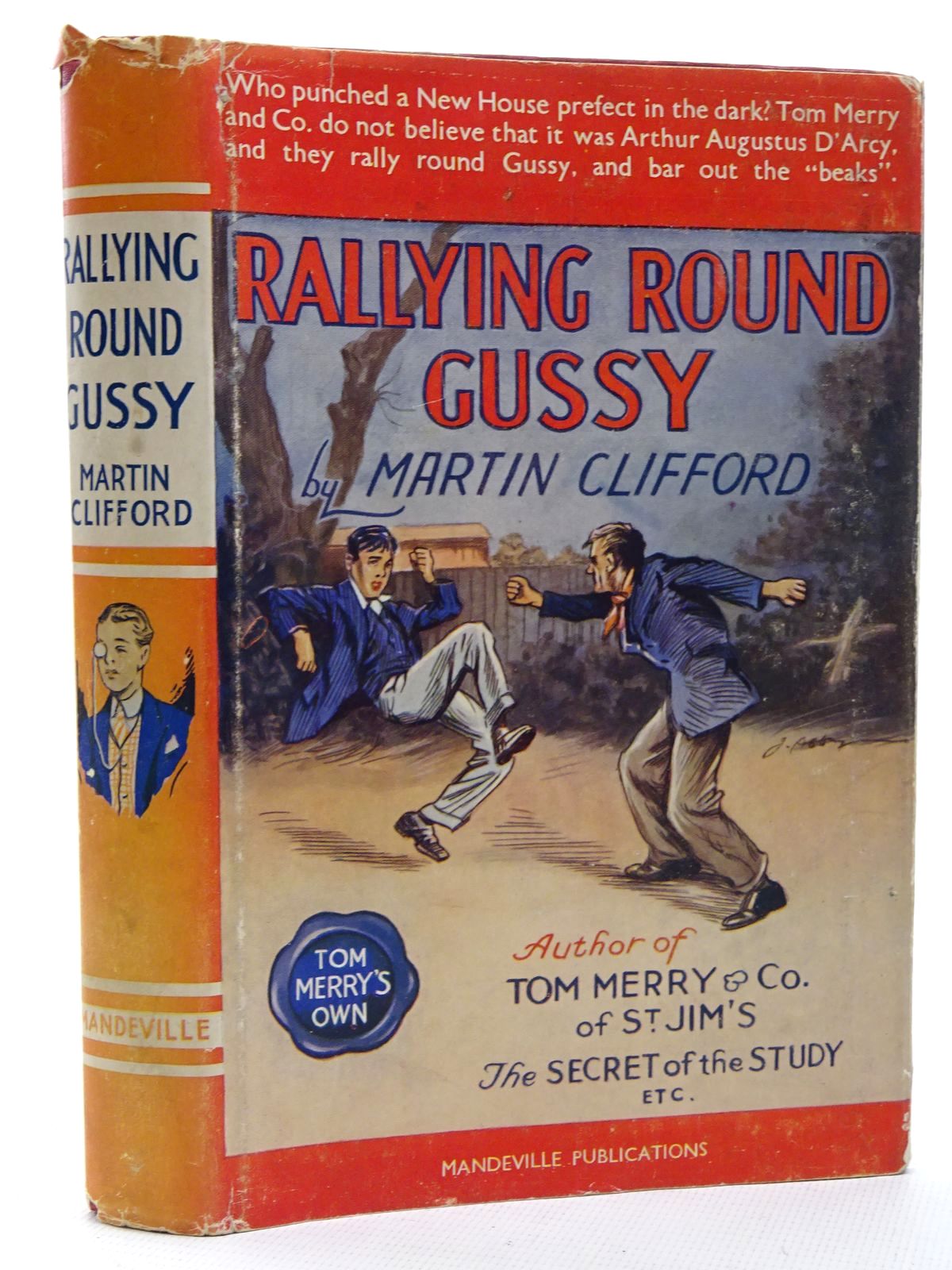 Cover of RALLYING ROUND GUSSY by Martin Clifford; Frank Richards