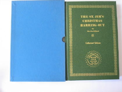 Cover of THE ST. JIM'S CHRISTMAS BARRING-OUT by Martin Clifford; Frank Richards