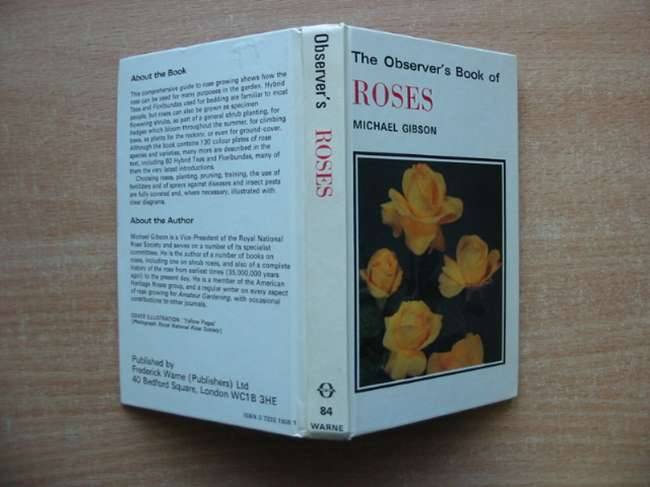 Cover of THE OBSERVER'S BOOK OF ROSES by Michael Gibson