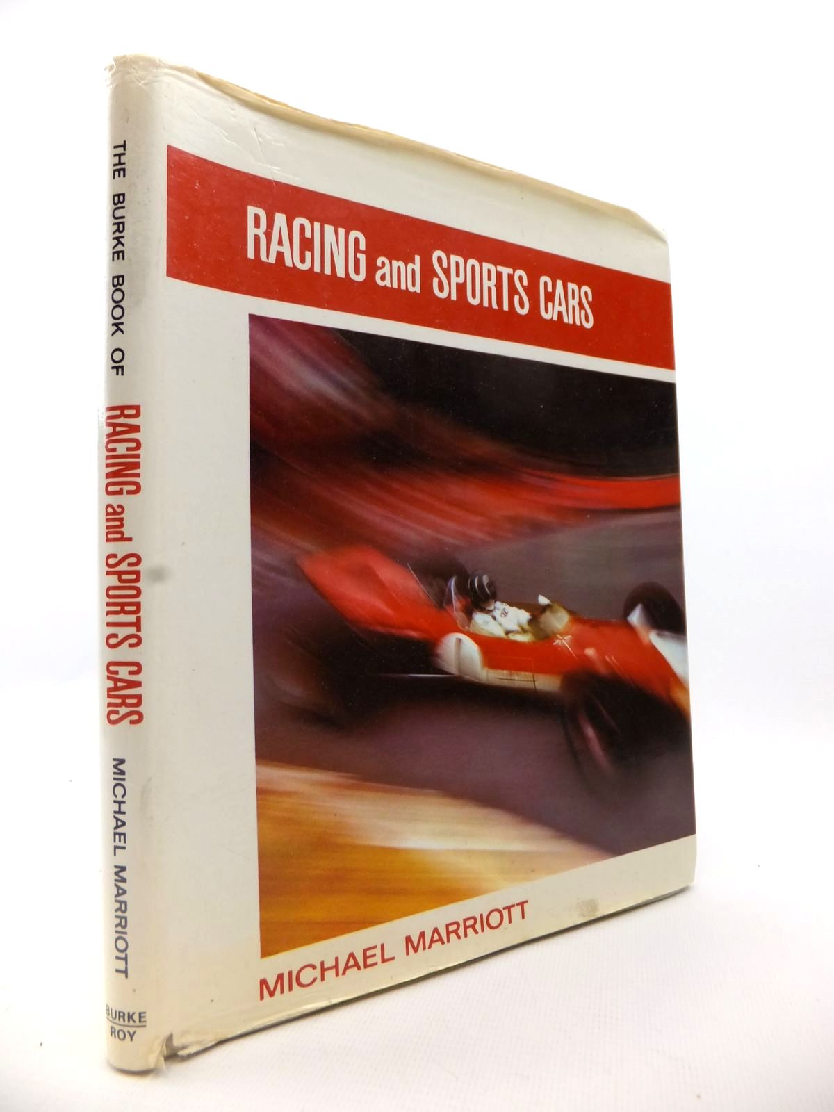 Cover of THE BURKE BOOK OF RACING AND SPORTS CARS by Michael Marriott
