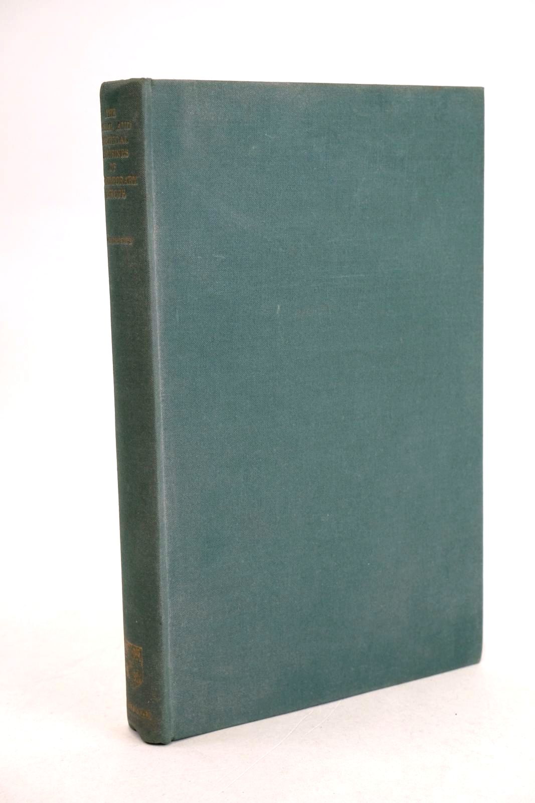 Cover of THE SOCIAL AND POLITICAL DOCTRINES OF CONTEMPORARY EUROPE by Michael Oakeshott; Ernest Barker; Frederic A. Ogg