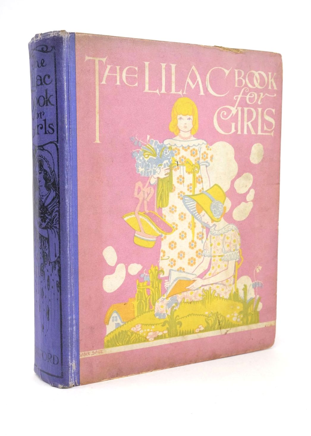 Cover of THE LILAC BOOK FOR GIRLS by Mrs. Herbert Strang; E.L. Haverfield; Florence Bone; Dorita Fairlie Bruce; Angela Brazil;  et al
