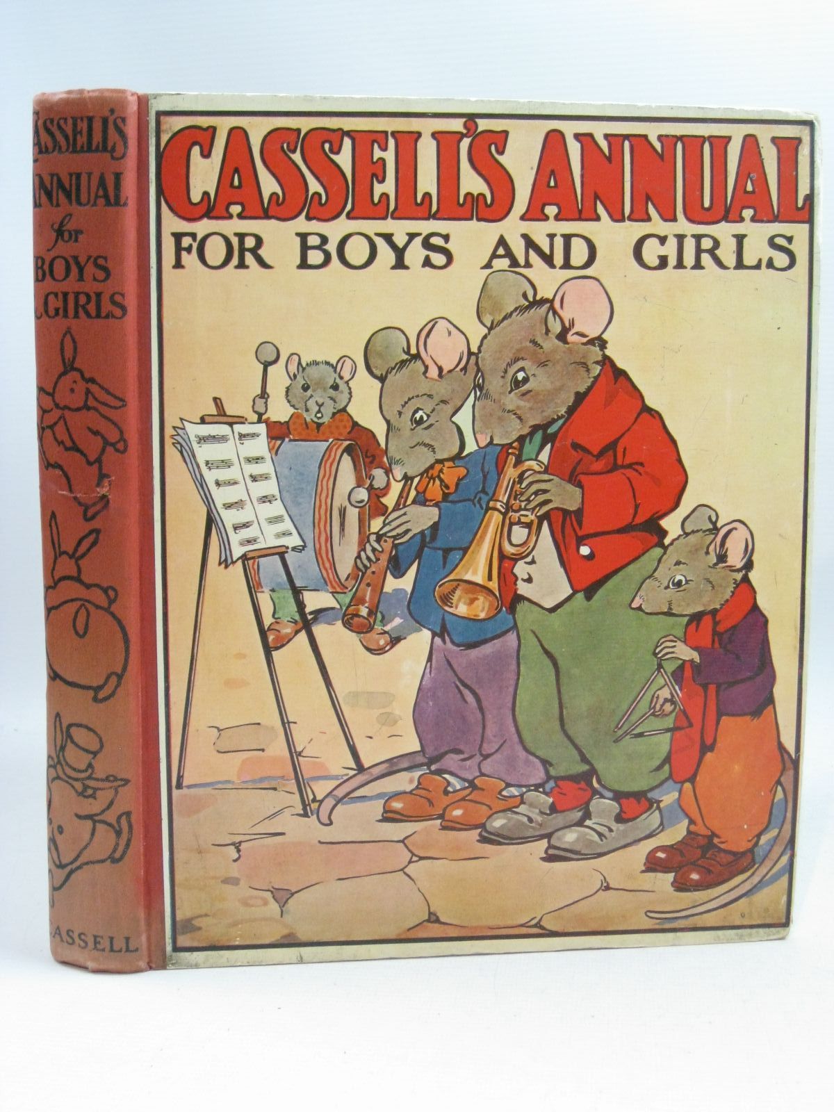 Cover of CASSELL'S ANNUAL FOR BOYS AND GIRLS by Murray Fisher; Agnes Grozier Herbertson; Olaf Baker;  et al
