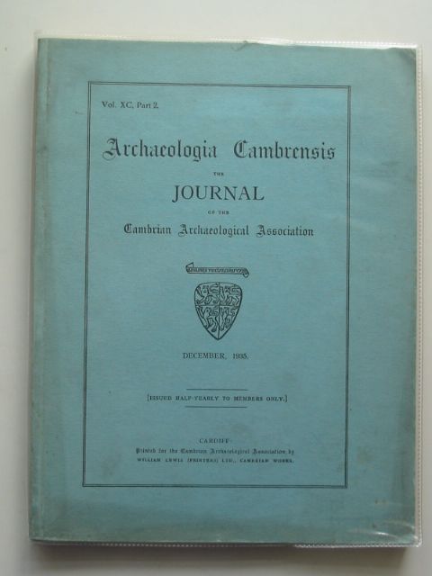 Cover of ARCHAEOLOGIA CAMBRENSIS VOL XC PART 2 by 