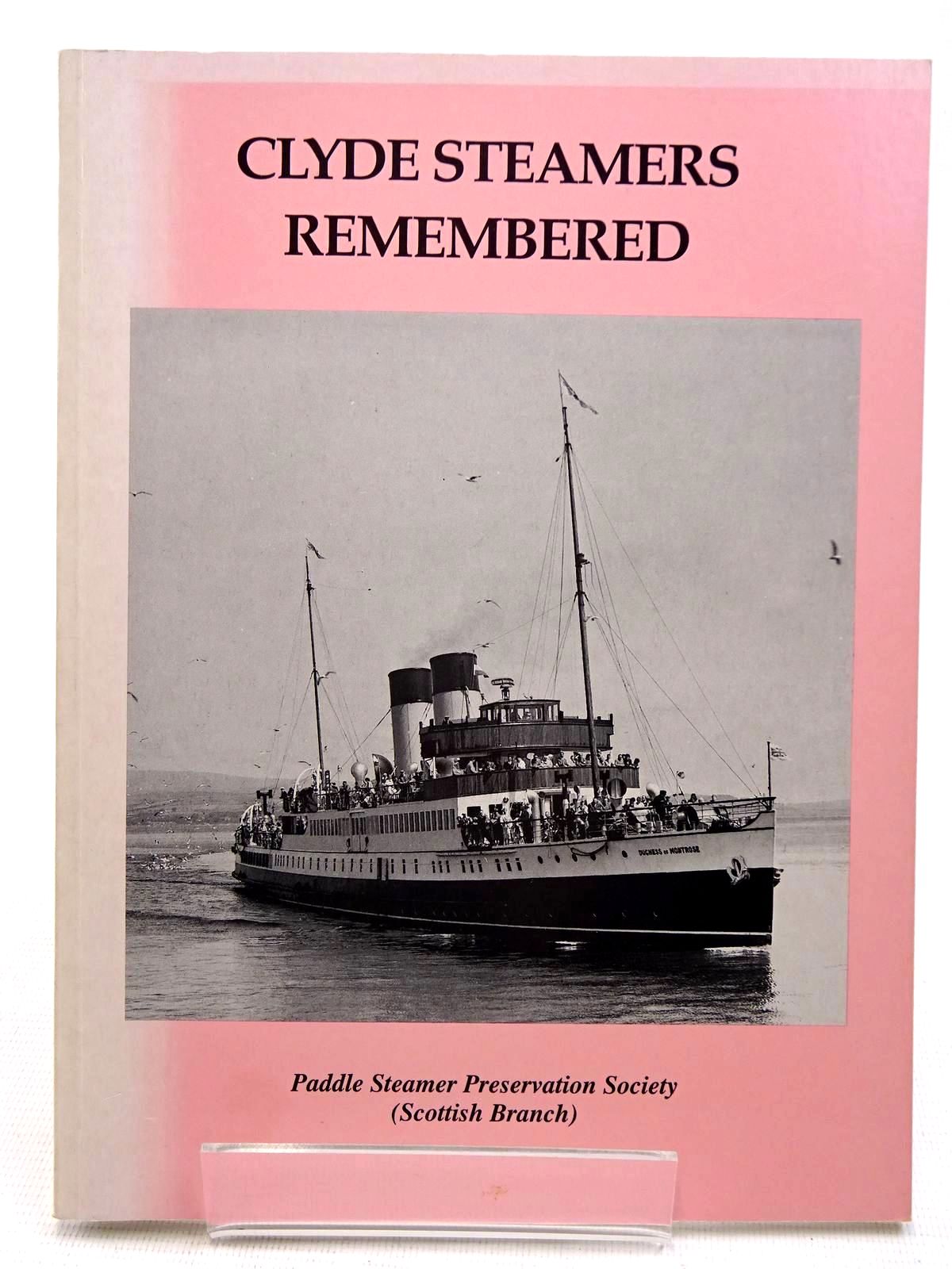 Cover of CYLDE STEAMERS REMEMBERED by 