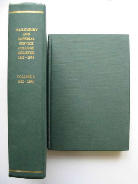 Cover of HAILEYBURY AND IMPERIAL SERVICE COLLEGE REGISTER 1862-1994 by 