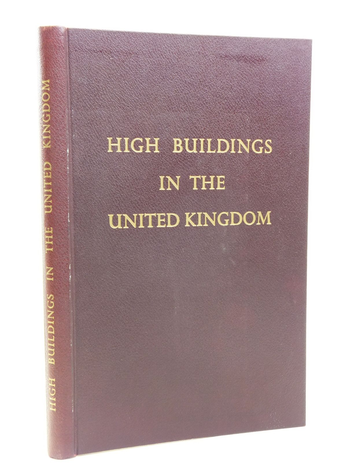 Cover of HIGH BUILDINGS IN THE UNITED KINGDOM by 