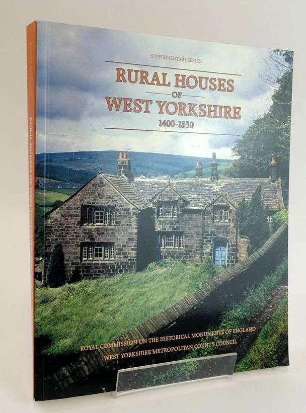 Cover of RURAL HOUSES OF WEST YORKSHIRE 1400-1830 by 