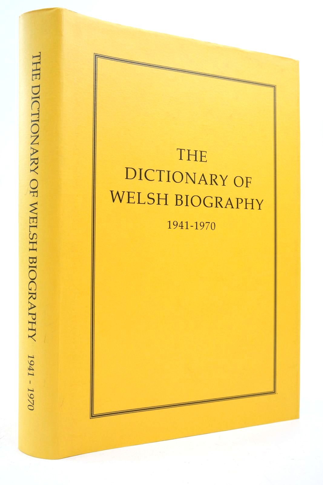 Cover of THE DICTIONARY OF WELSH BIOGRAPHY 1941-1970 by 