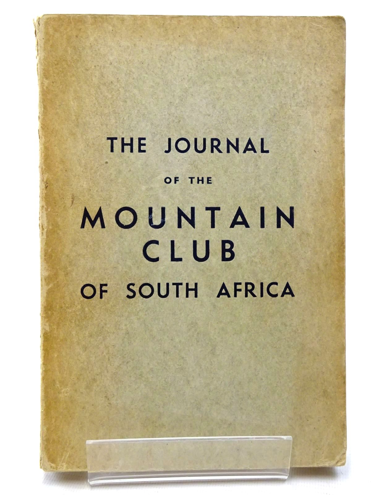 Cover of THE JOURNAL OF THE MOUNTAIN CLUB OF SOUTH AFRICA 1939 by 