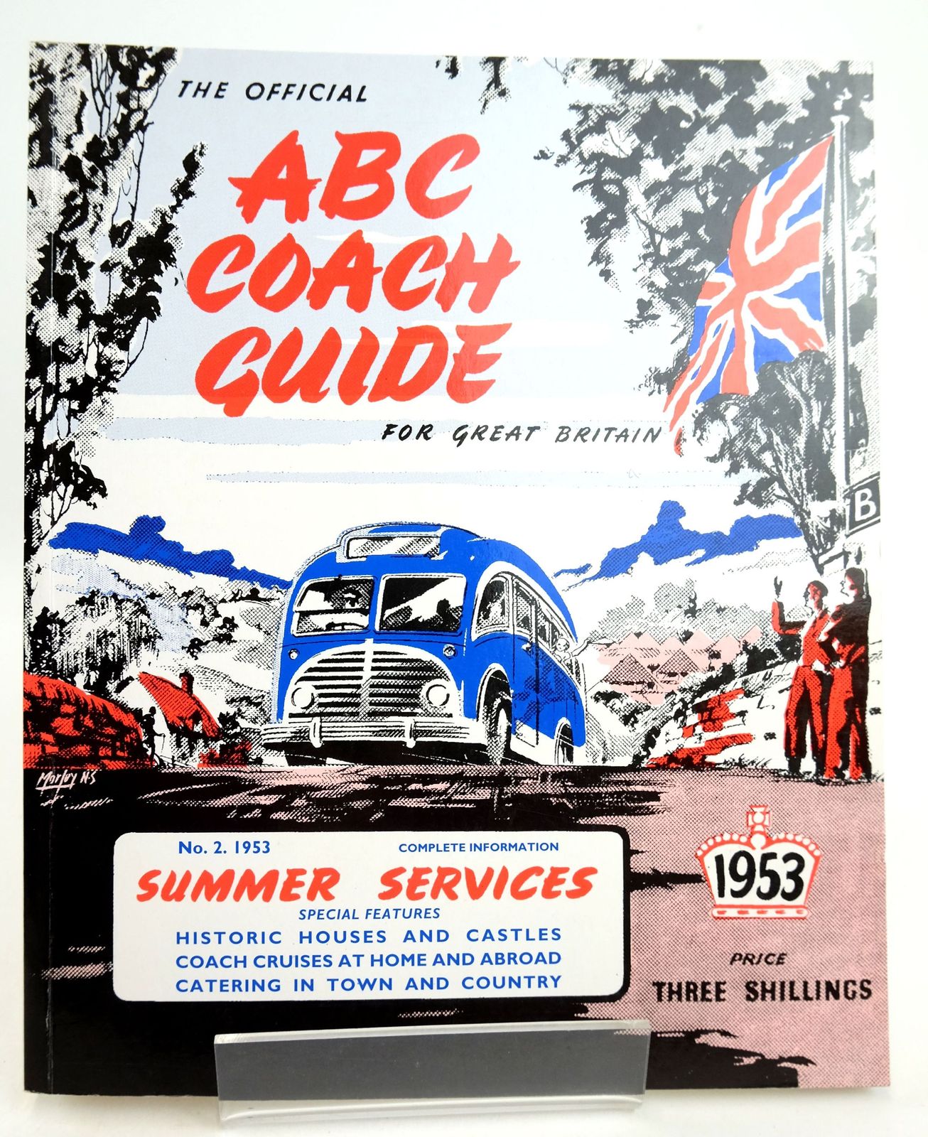 Cover of THE OFFICIAL ABC COACH GUIDE FOR GREAT BRITAIN No. 2, 1953 SUMMER SERVICES by 