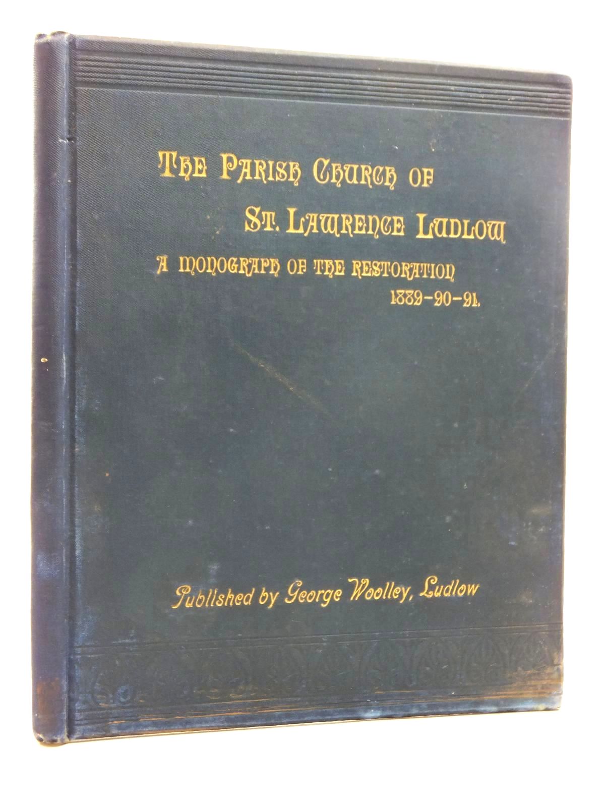 Cover of THE PARISH CHURCH OF ST. LAWRENCE, LUDLOW by 