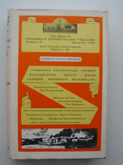 Cover of THE STORY OF SWANSEA'S DISTRICTS AND VILLAGES by Norman Lewis Thomas