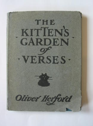 Cover of THE KITTEN'S GARDEN OF VERSES by Oliver Herford