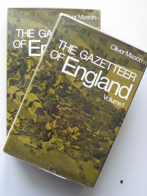 Cover of THE GAZETTEER OF ENGLAND by Oliver Mason