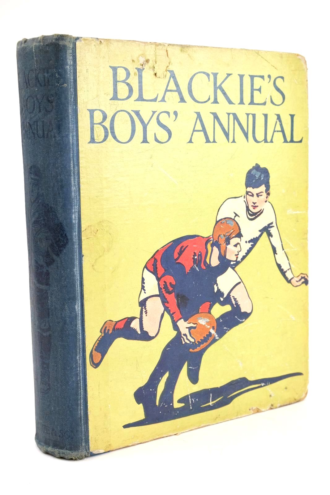Cover of BLACKIE'S BOYS' ANNUAL by Percy F. Westerman; H. Mortimer Batten; Hylton Cleaver; E.E. Cowper;  et al
