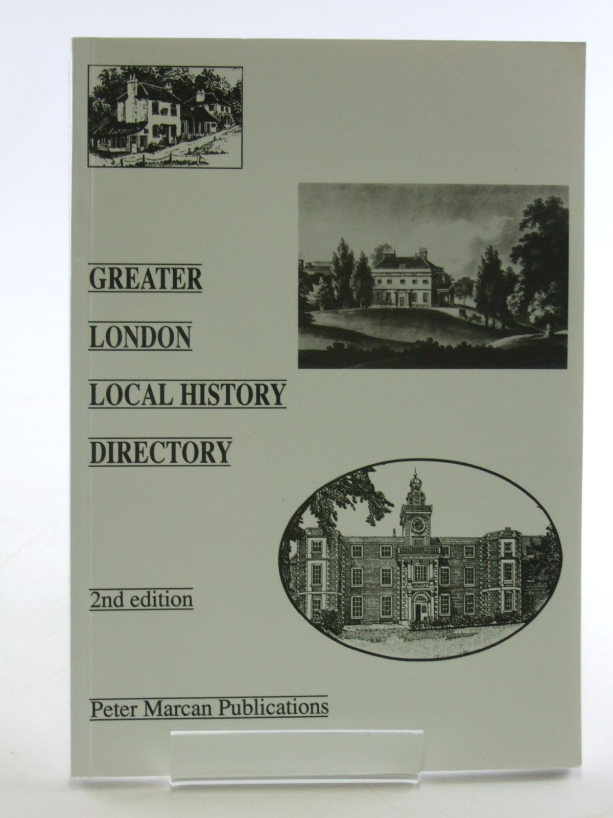 Cover of GREATER LONDON LOCAL HISTORY DIRECTORY by Peter Marcan
