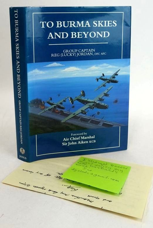 Cover of TO BURMA SKIES AND BEYOND by Reginald Jordan