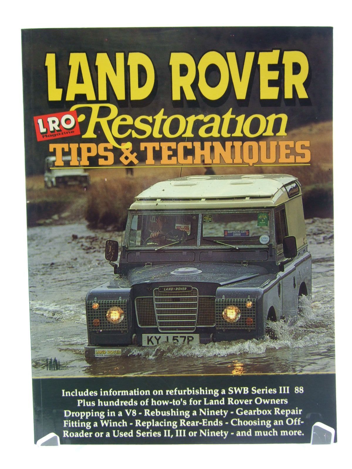 Cover of LAND ROVER RESTORATION TIPS &amp; TECHNIQUES by Richard Green