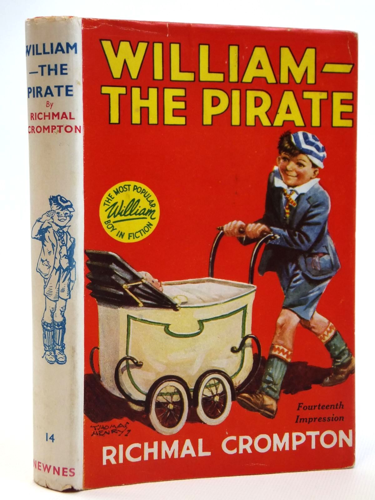 Cover of WILLIAM THE PIRATE by Richmal Crompton