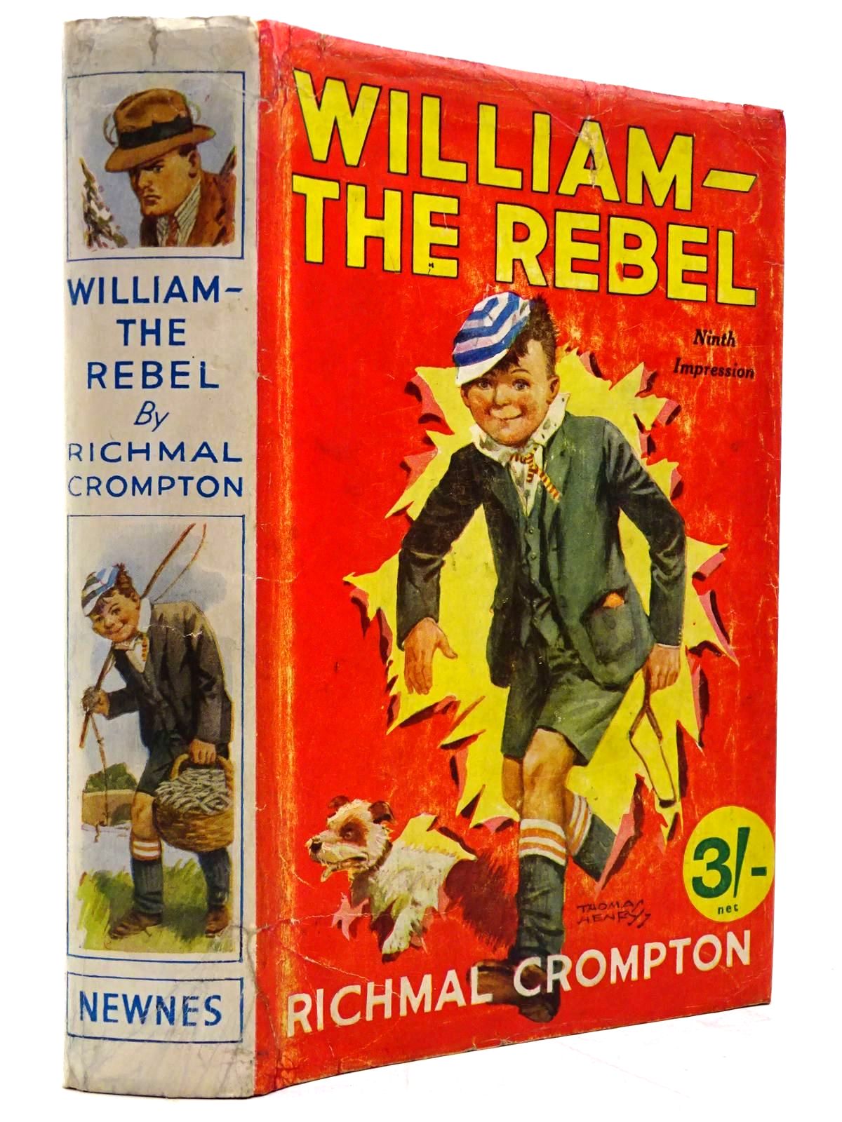 Cover of WILLIAM-THE REBEL by Richmal Crompton