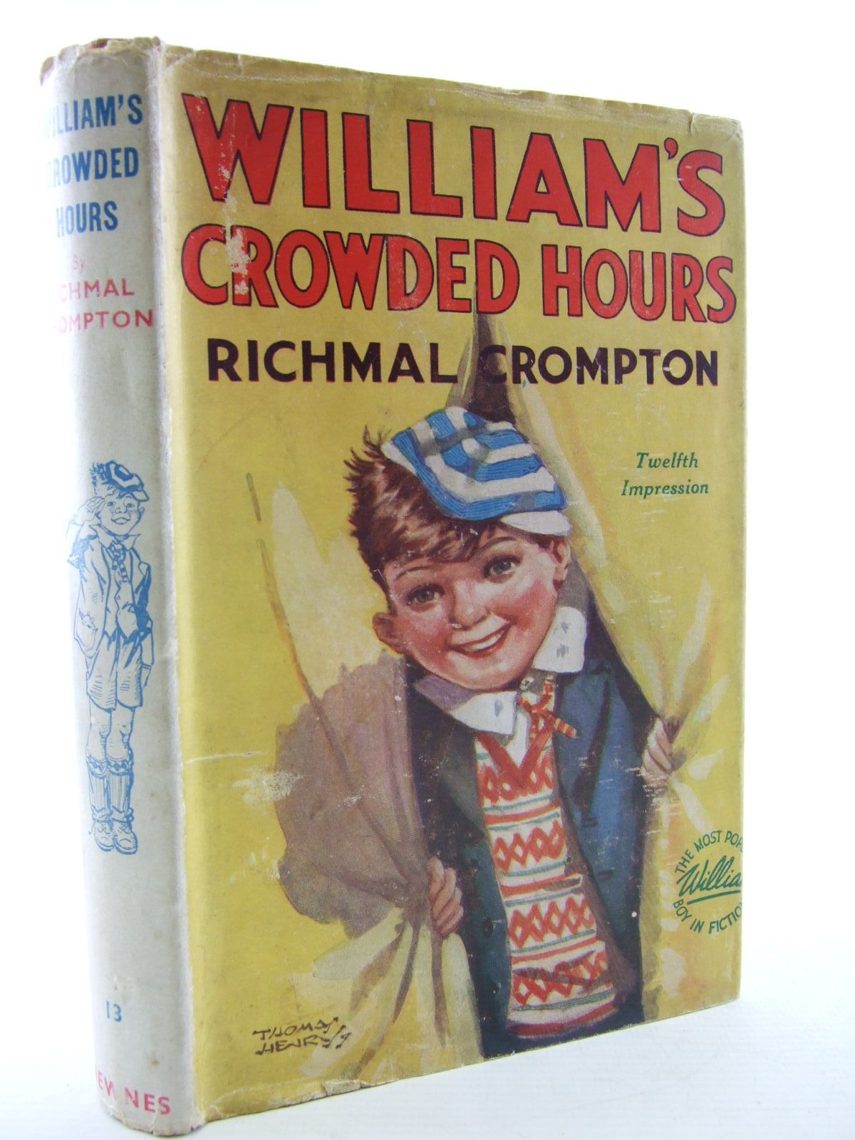 Cover of WILLIAM'S CROWDED HOURS by Richmal Crompton