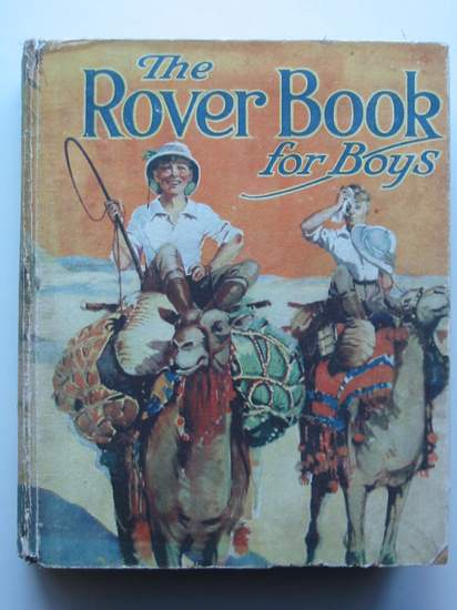 Cover of THE ROVER BOOK FOR BOYS 1929 by R.L. Garden; Randolph Mitchell; Jack Ballantine;  et al