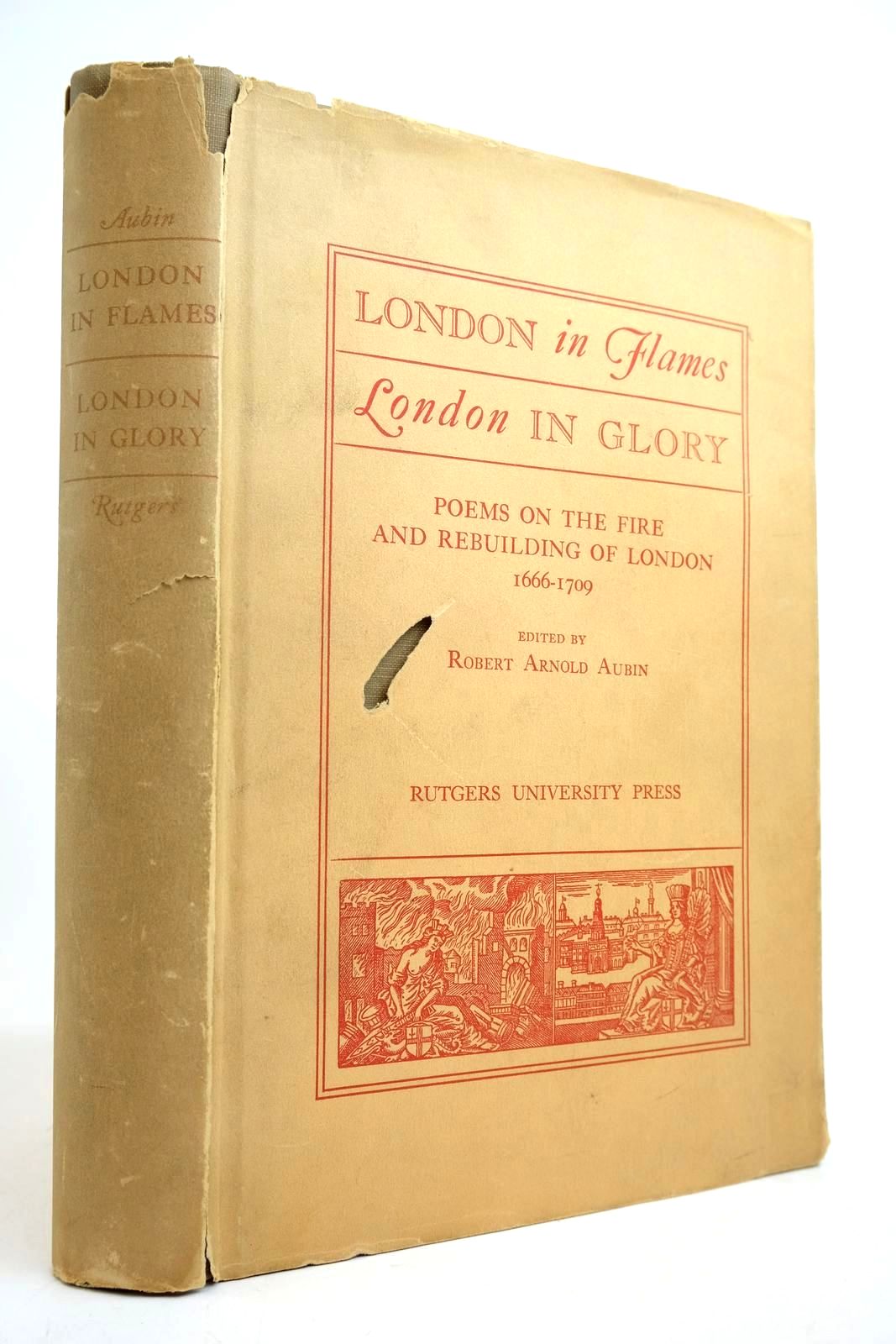 Cover of LONDON IN FLAMES LONDON IN GLORY by Robert Arnold Aubin