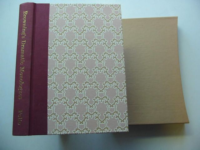 Cover of DRAMATIC MONOLOGUES by Robert Browning; A.S. Byatt