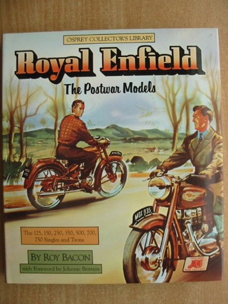 Cover of ROYAL ENFIELD THE POSTWAR MODELS by Roy Bacon