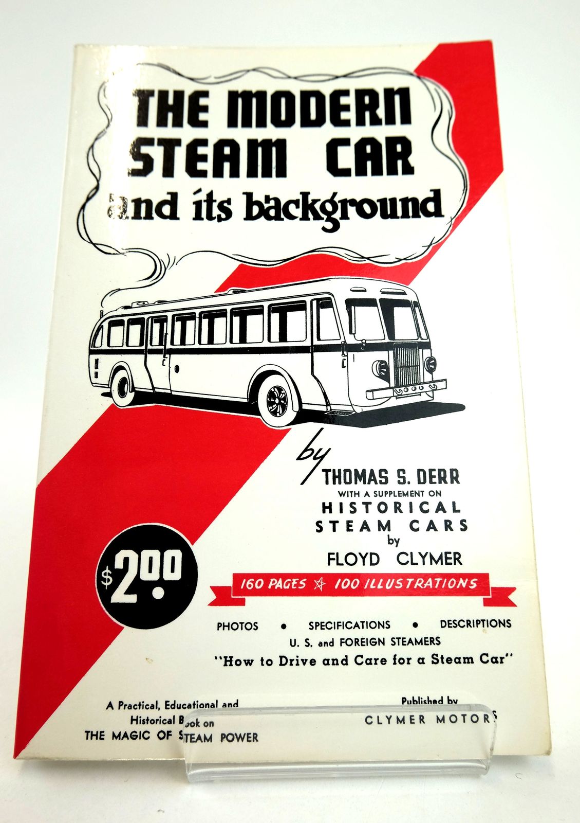 Cover of THE MODERN STEAM CAR AND ITS BACKGROUND by Thomas S. Derr; Floyd Clymer