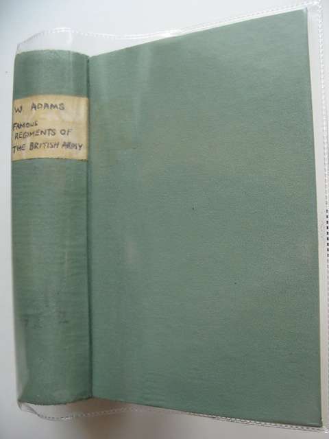 Cover of FAMOUS REGIMENTS OF THE BRITISH ARMY by W. Adams