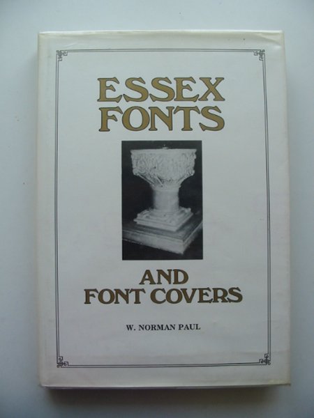 Cover of ESSEX FONTS AND FONT COVERS by W. Norman Paul