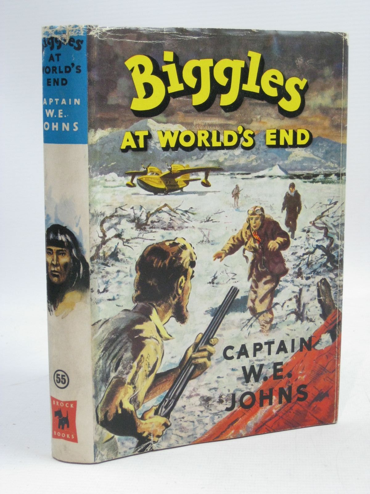 Cover of BIGGLES AT WORLD'S END by W.E. Johns