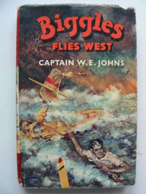 Cover of BIGGLES FLIES WEST by W.E. Johns