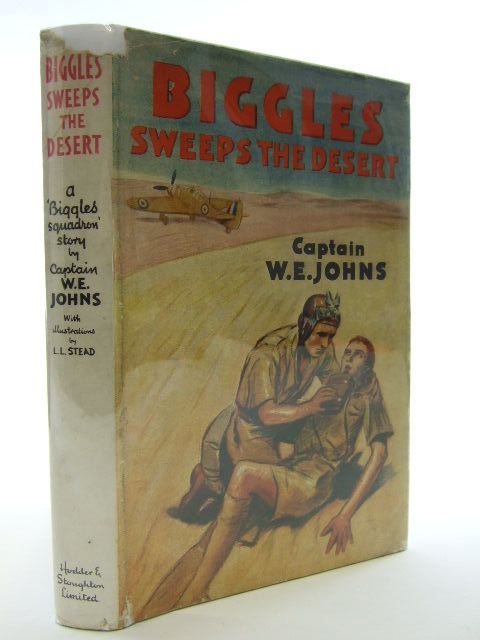Cover of BIGGLES SWEEPS THE DESERT by W.E. Johns