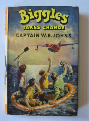 Cover of BIGGLES TAKES CHARGE by W.E. Johns