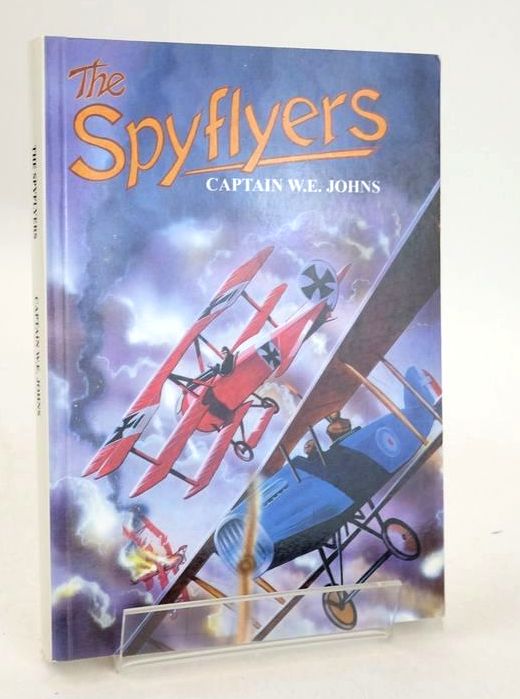 Cover of THE SPYFLYERS by W.E. Johns; Jennifer Schofield