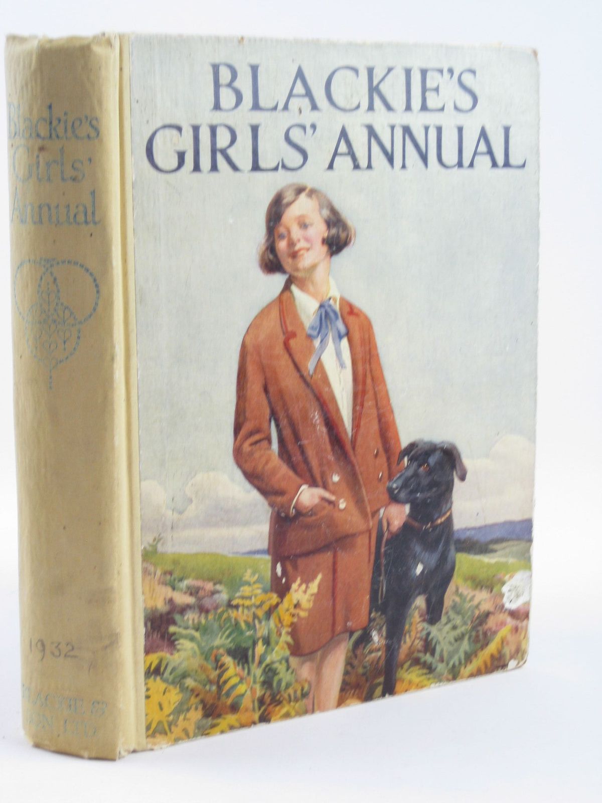 Cover of BLACKIE'S GIRLS' ANNUAL by Winifred F. Peck; Florence Harrison; C. Bernard Rutley; Angela Brazil;  et al