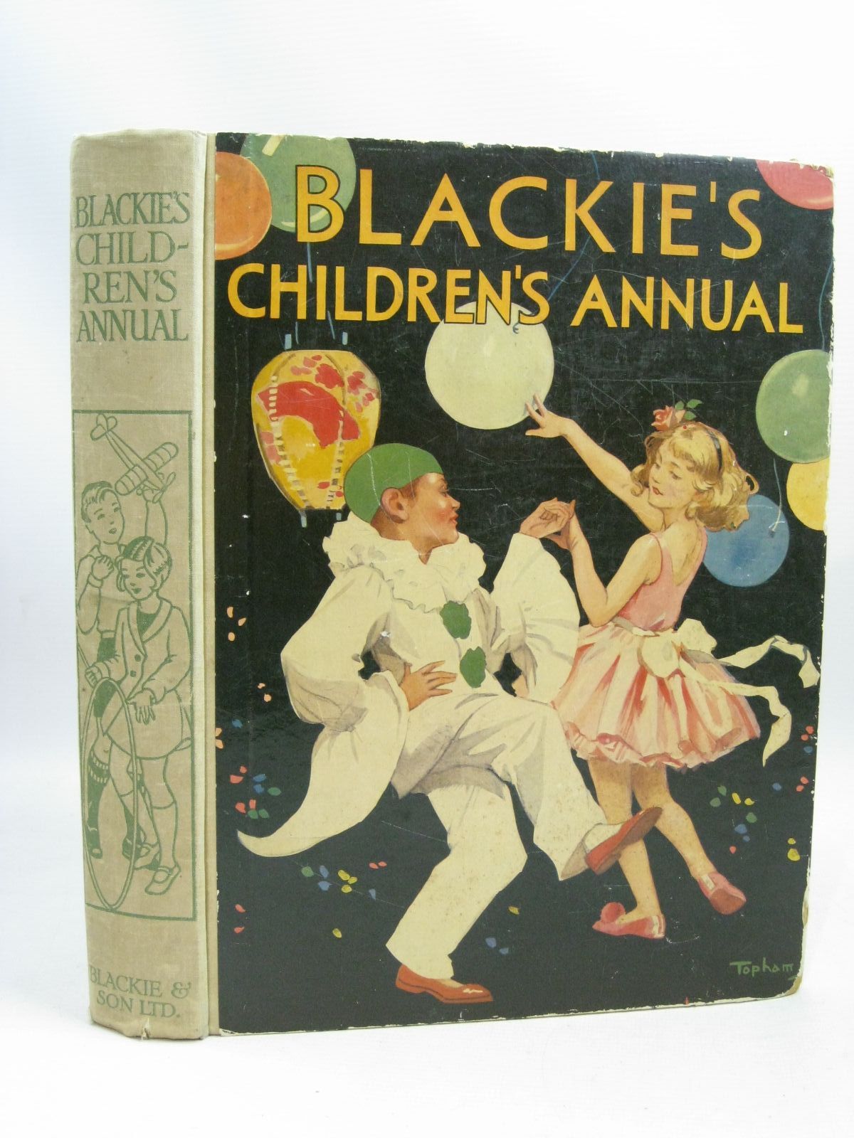 Cover of BLACKIE'S CHILDREN'S ANNUAL 34TH YEAR by W.J. Banks; Barbara C. Freeman; Norman Hunter; Ethel Talbot;  et al